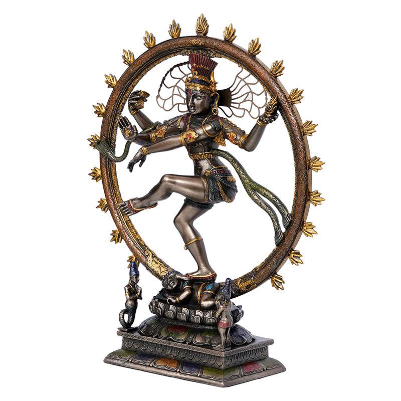 Buy Nataraja Bronze Resin Showpiece Showpieces from Vaaree