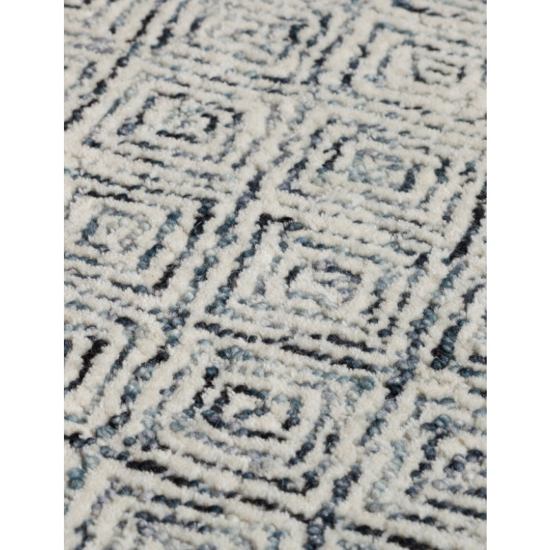 Rugs - Timeless Textures Hand Tufted Rug - Charcoal & White