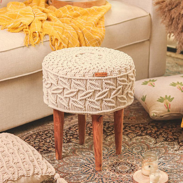 Buy Maha Boho Handcrafted Stool Benches & Stools from Vaaree