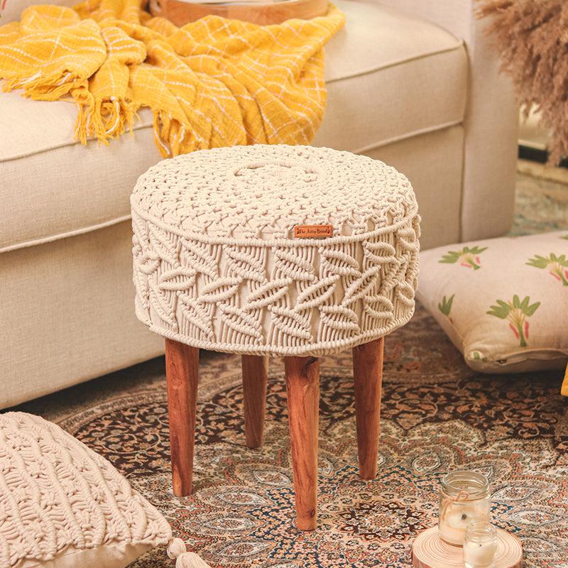 Buy Maha Boho Handcrafted Stool Benches & Stools from Vaaree