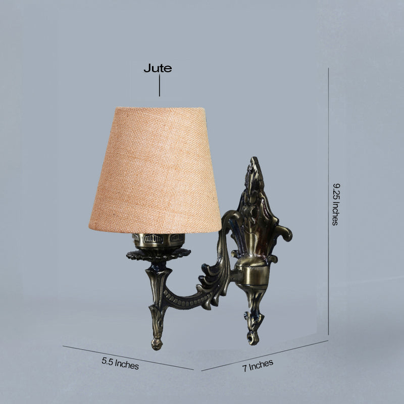 Wall Lamp - Vista Edrel Conical Wall Lamp - Beige