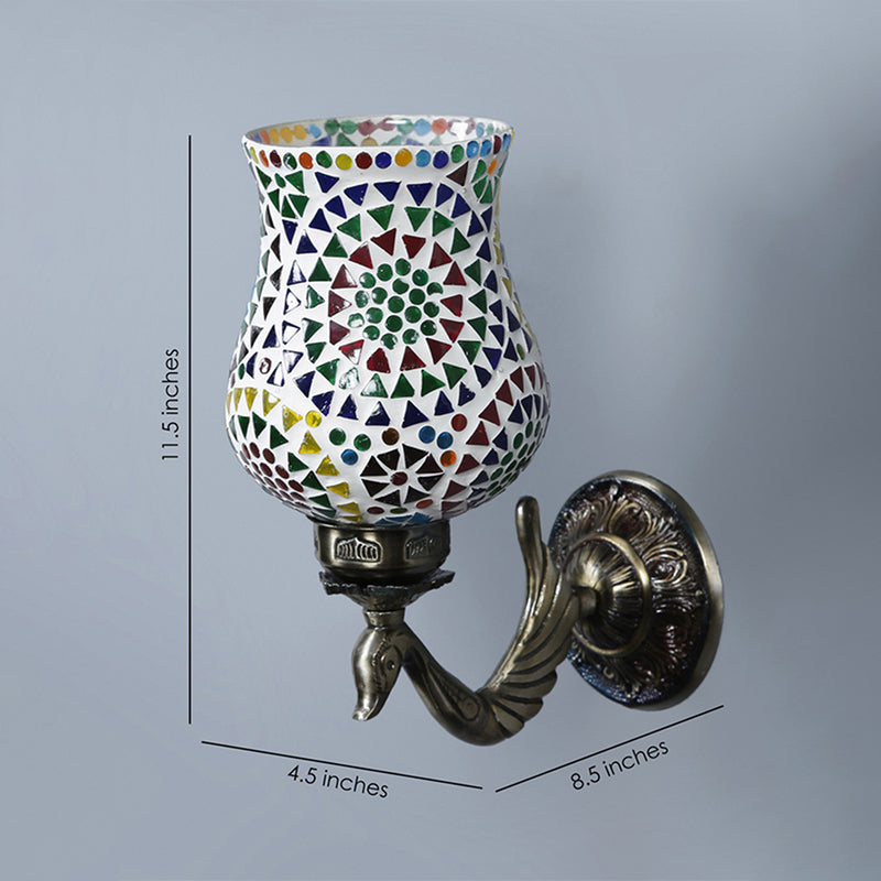 Wall Lamp - Riva Retro Mosaic Wall Lamp