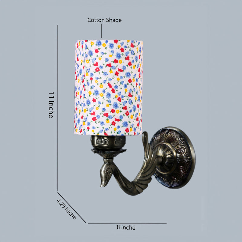 Wall Lamp - Amro Retro Color Splash Cylindrical Wall Lamp - Black