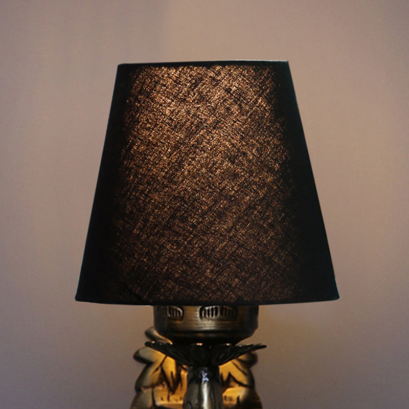 Wall Lamp - Ziada Stiva Conical Wall Lamp - Black