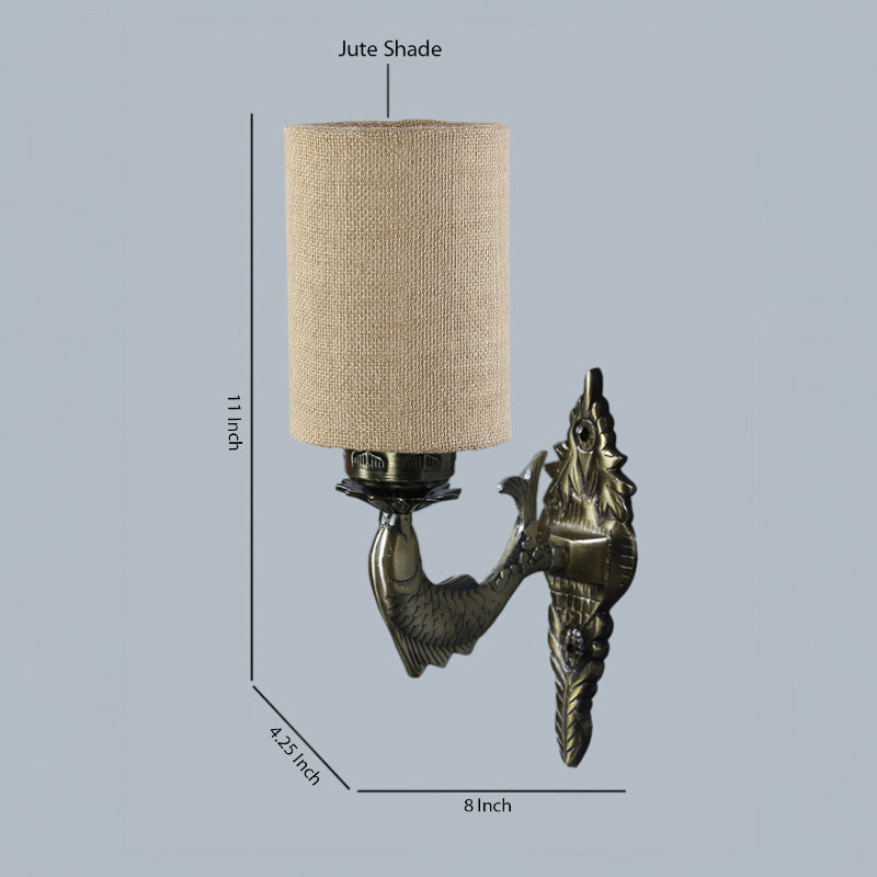 Wall Lamp - Ziada Stiva Cylindrical Wall Lamp - Beige