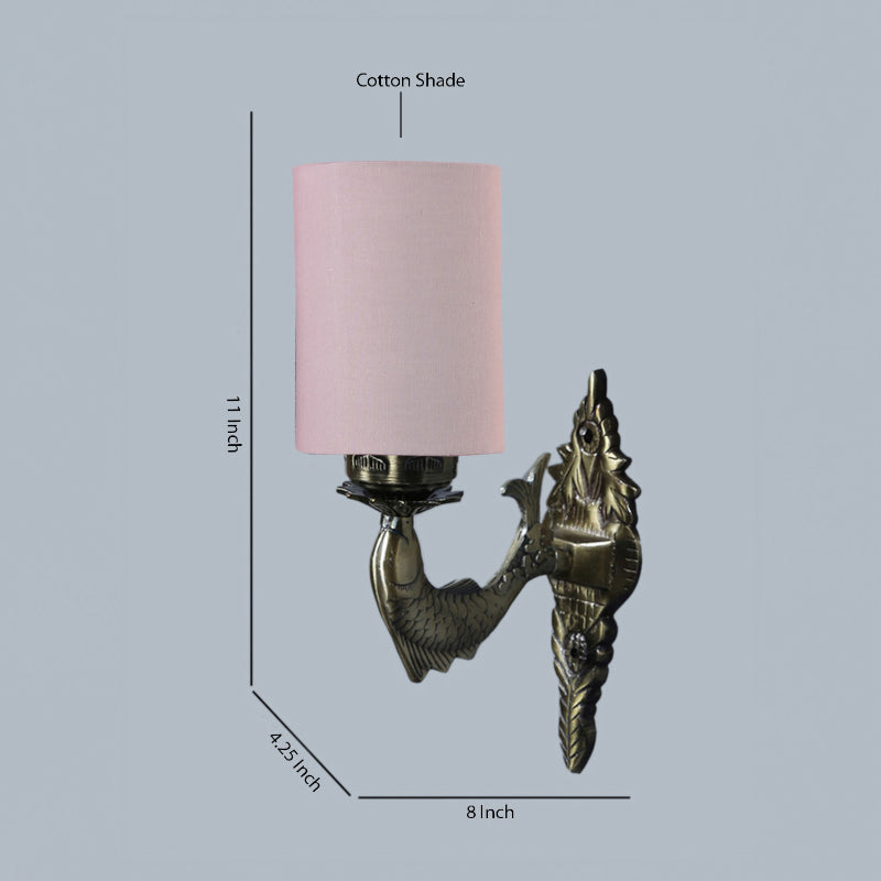 Buy Ziada Stiva Cylindrical Wall Lamp - Grey Wall Lamp from Vaaree