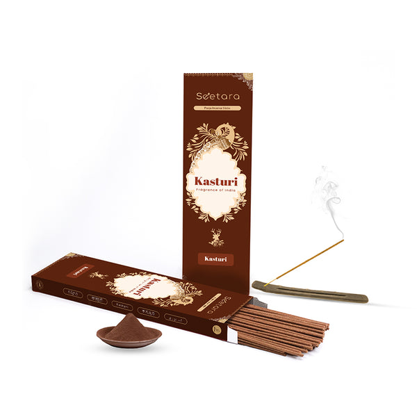 Buy Urvi Kasthuri Scented Incense Stick Incense Sticks & Cones from Vaaree