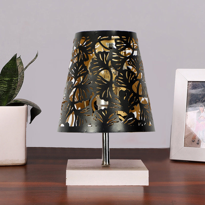 Table Lamp - Alsa Flora Etched Table Lamp