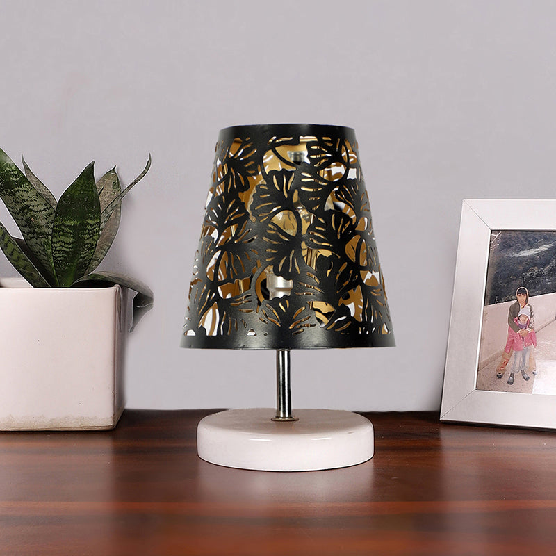 Table Lamp - Vero Flora Etched Table Lamp