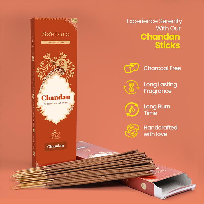 Buy Urvi Chandan Scented Incense Stick Incense Sticks & Cones from Vaaree