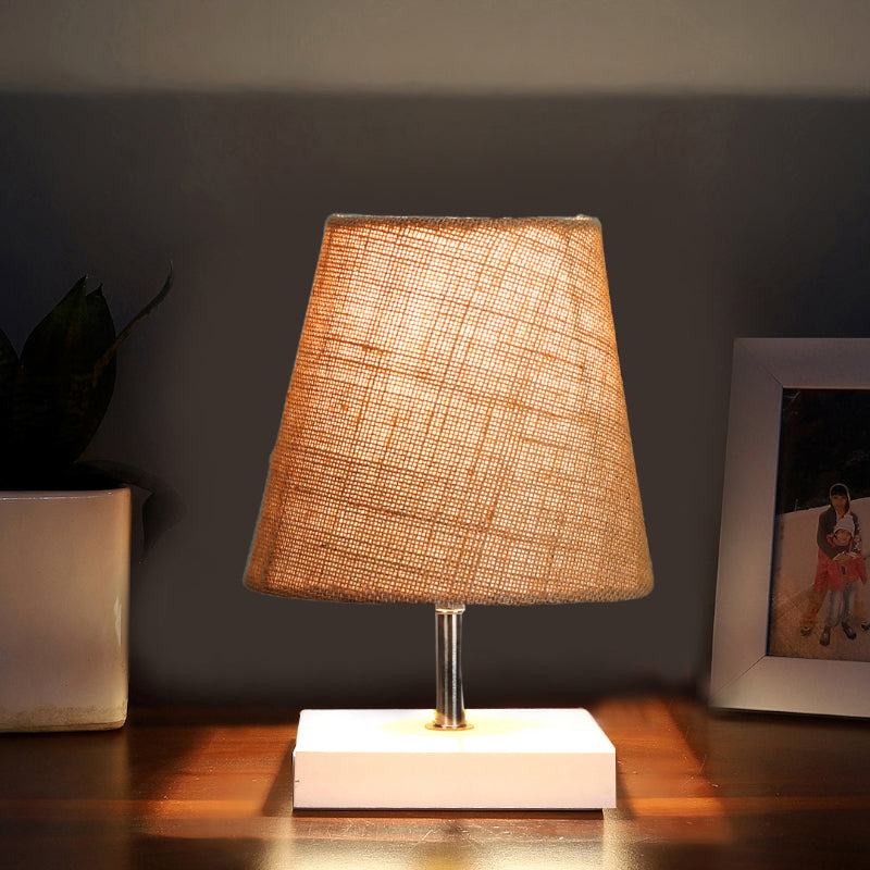 Table Lamp - Alsa Table Lamp With Jute Shade - Beige