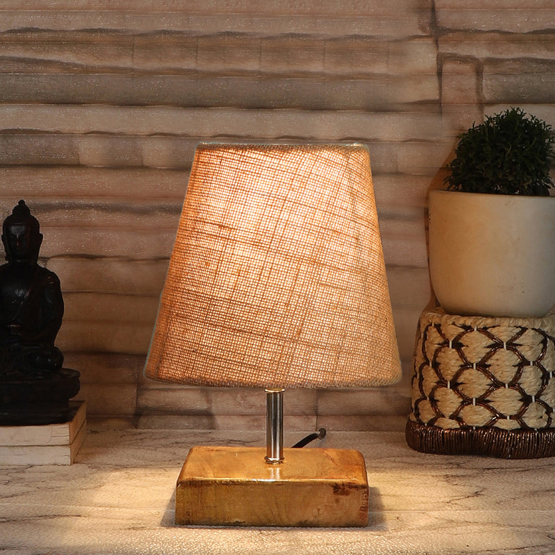 Table Lamp - Tryda Table Lamp With Jute Shade - Beige