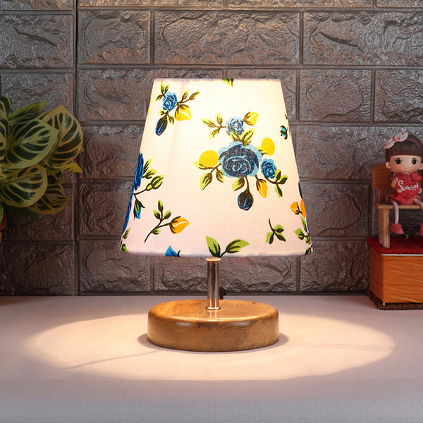 Table Lamp - Petricho Blue Fluer Table Lamp