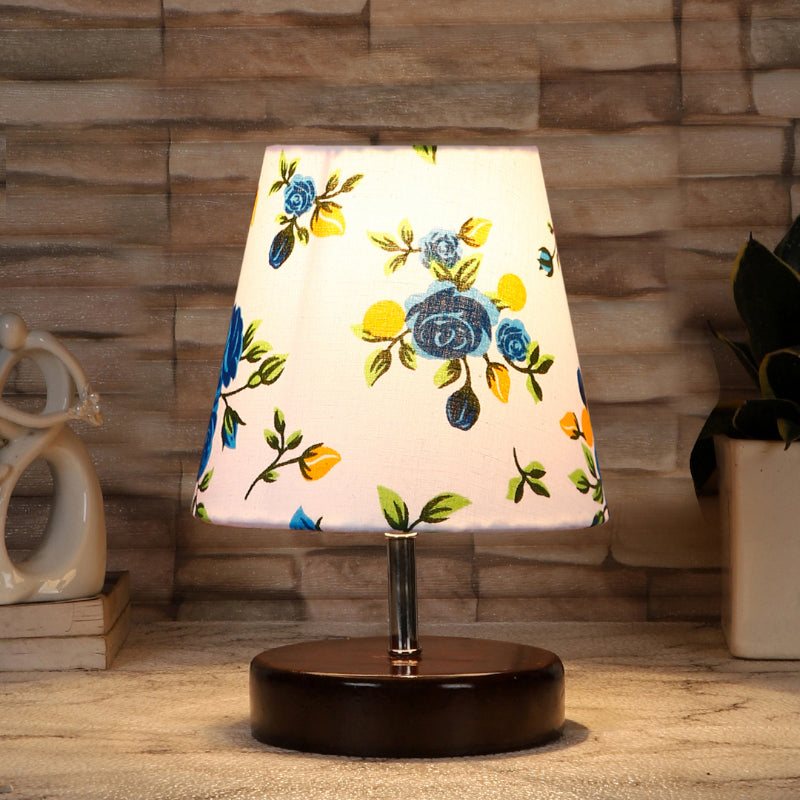 Table Lamp - Mita Blue Fleur Table Lamp