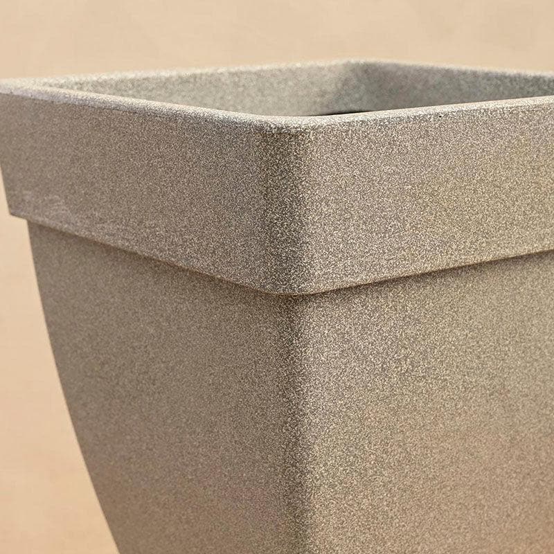 Buy Ugaoo Barca Square Large Planter - Grey Pots & Planters from Vaaree