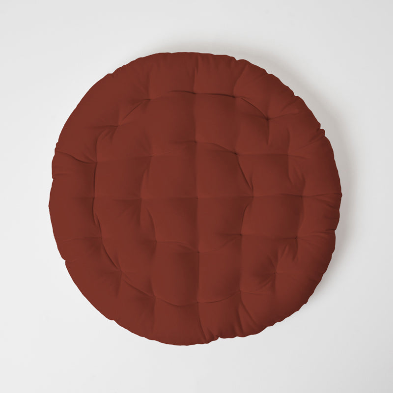 Buy Gloria Floor Cushion - Terracotta Brown Floor Cushions from Vaaree