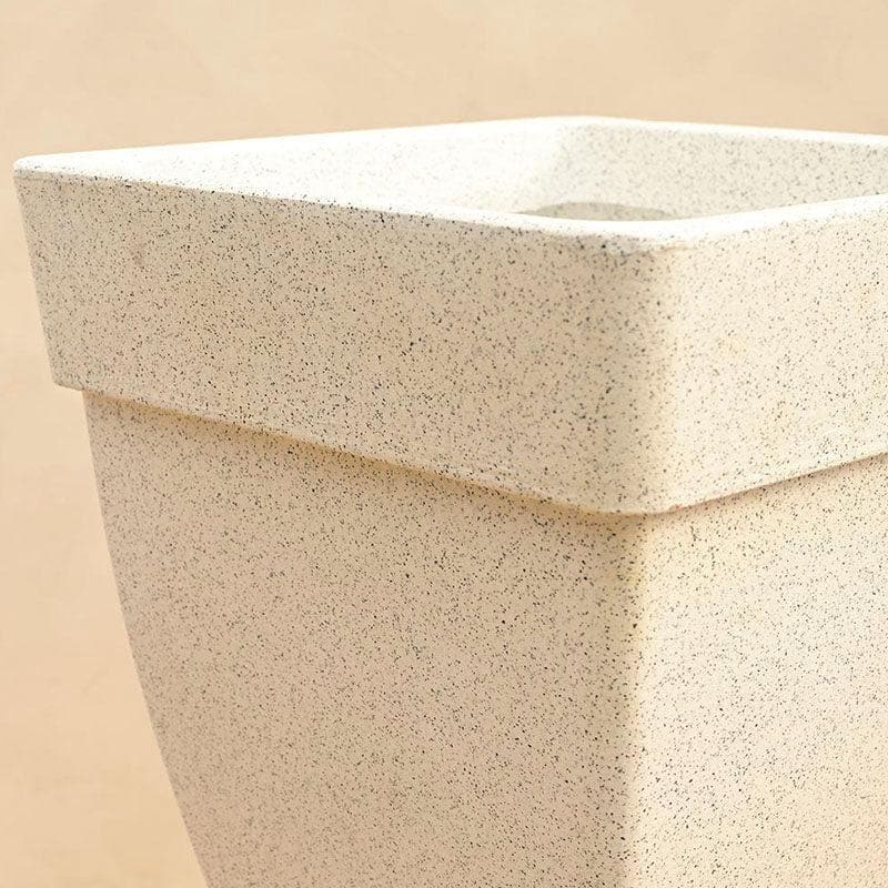 Buy Ugaoo Barca Square Large Planter - White Pots & Planters from Vaaree