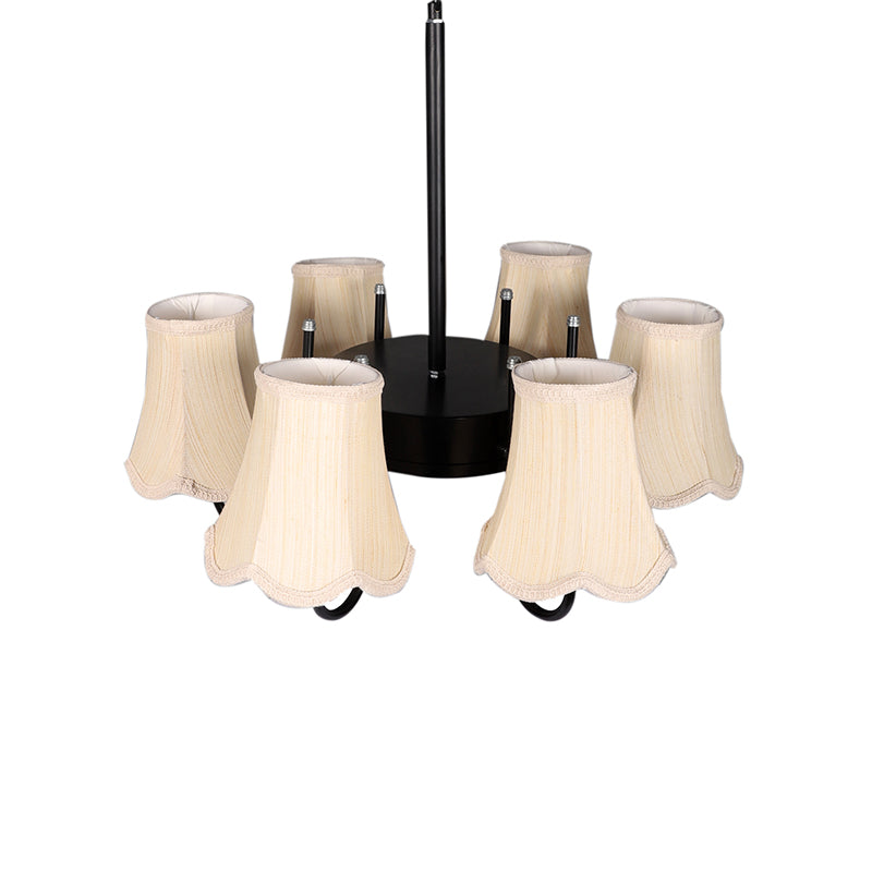 Ceiling Lamp - Bella Conical Viya Chandelier - Off White