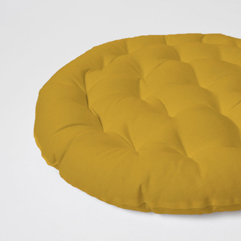 Buy Gloria Floor Cushion (Mustard Yellow) - Set Of Two Floor Cushions from Vaaree