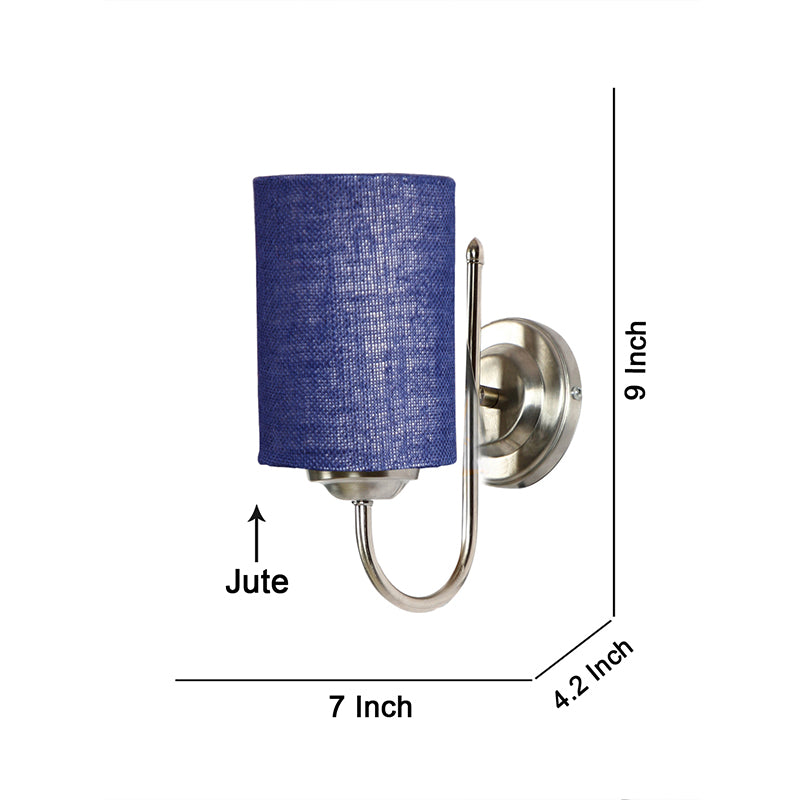 Wall Lamp - Altura Cylindrical Wall Lamp - Blue