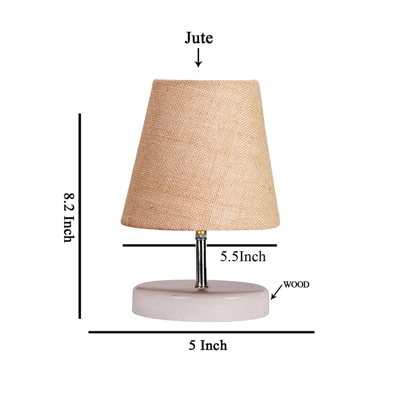 Table Lamp - Vero Table Lamp With Jute Shade - Beige