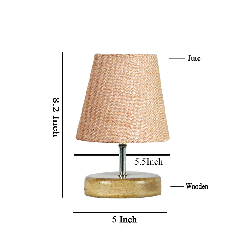 Table Lamp - Petricho Table Lamp With Jute Shade - Beige