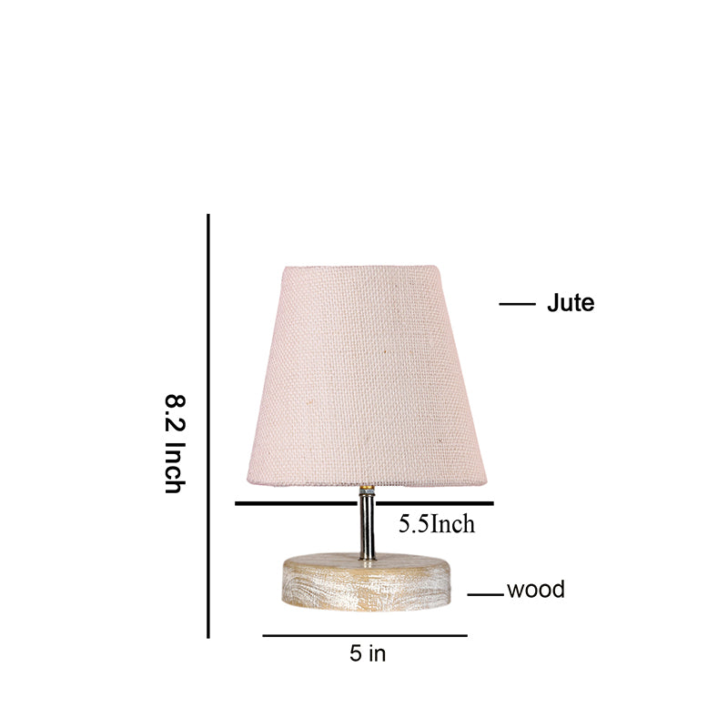 Table Lamp - Renvo Table Lamp With Jute Shade - White