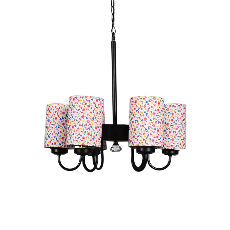 Ceiling Lamp - Color Splash Cylindrical Viya Chandelier