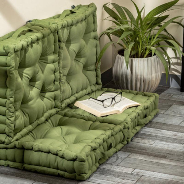 Buy Marlon Floor Cushion - Green Floor Cushions from Vaaree