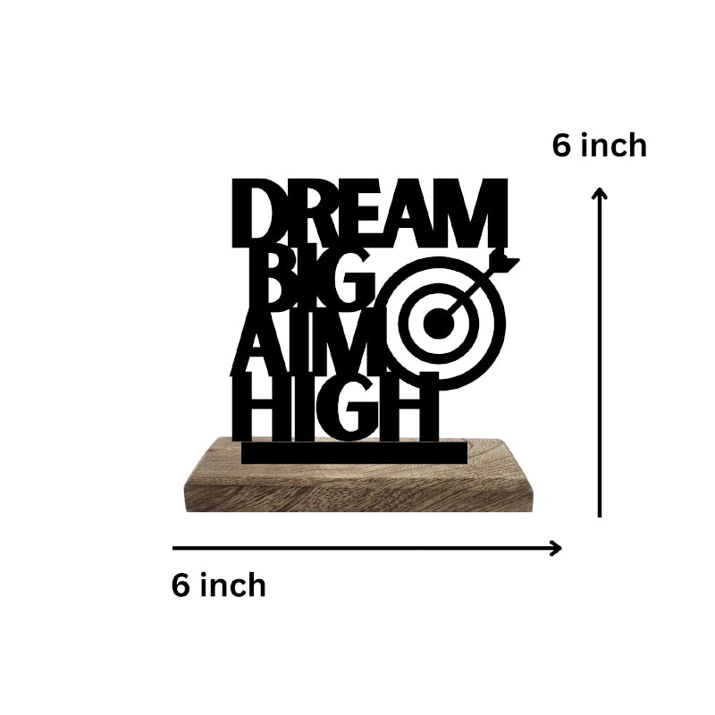 Buy Dreams to Reality Typography Showpiece - Set Of Two Showpieces from Vaaree