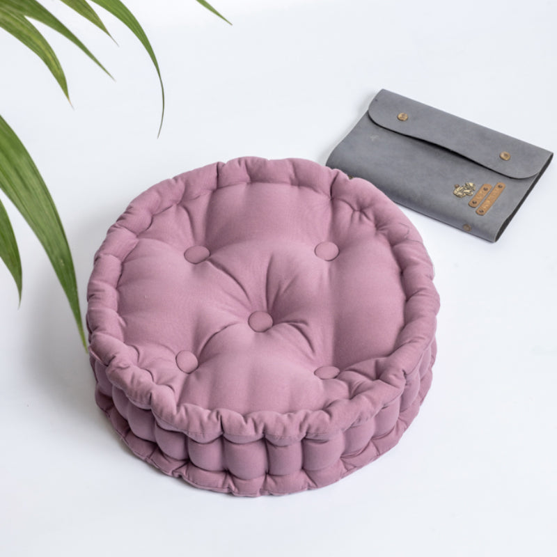 Buy Aidan Floor Cushion - Lilac Purple Floor Cushions from Vaaree