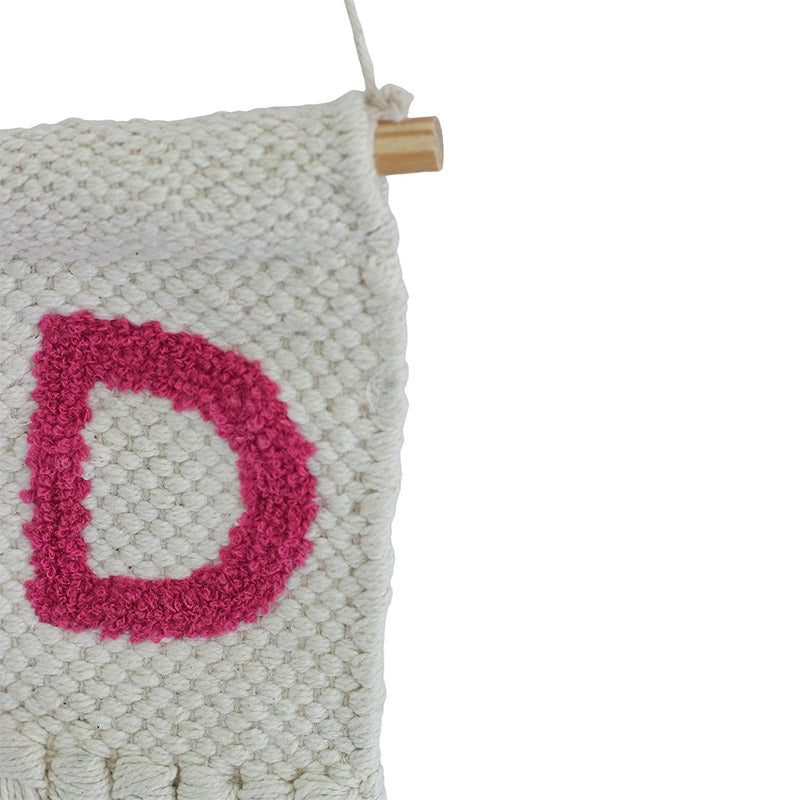 Wall Tapestry - D Monogram Mini Wall Hanging