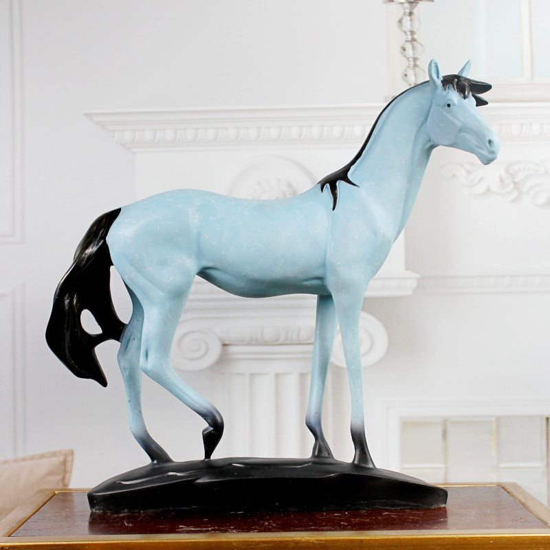 Buy Gallop Grace Showpiece - Blue Showpieces from Vaaree