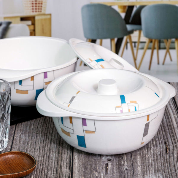 Casserole - Caelum Melamine Casserole (1250 ML) - Set Of Four