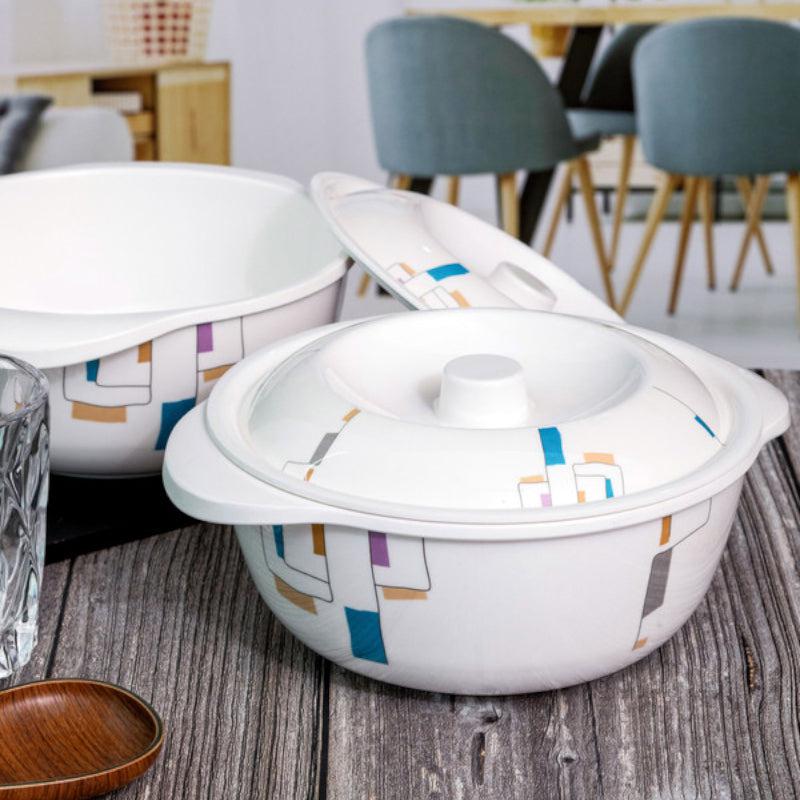 Buy Caelum Melamine Casserole (1250 ML) - Set Of Four Casserole from Vaaree