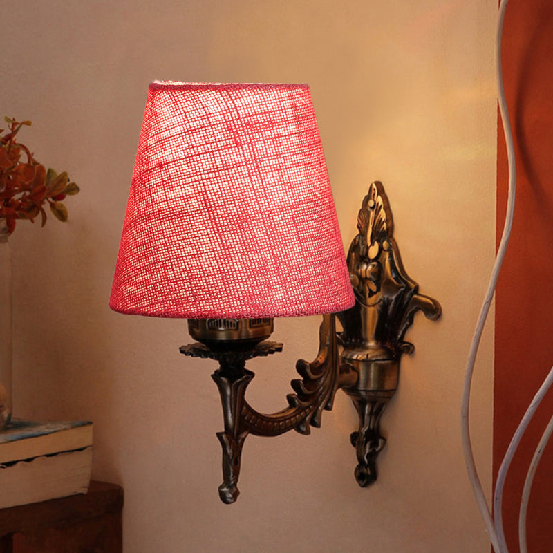 Wall Lamp - Vista Edrel Conical Wall Lamp - Pink