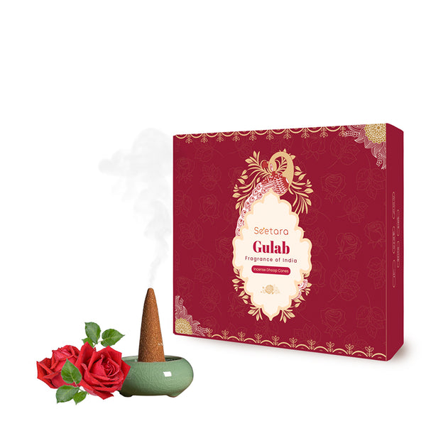 Buy Agthi Rose Scented Dhoop Incense Sticks & Cones from Vaaree