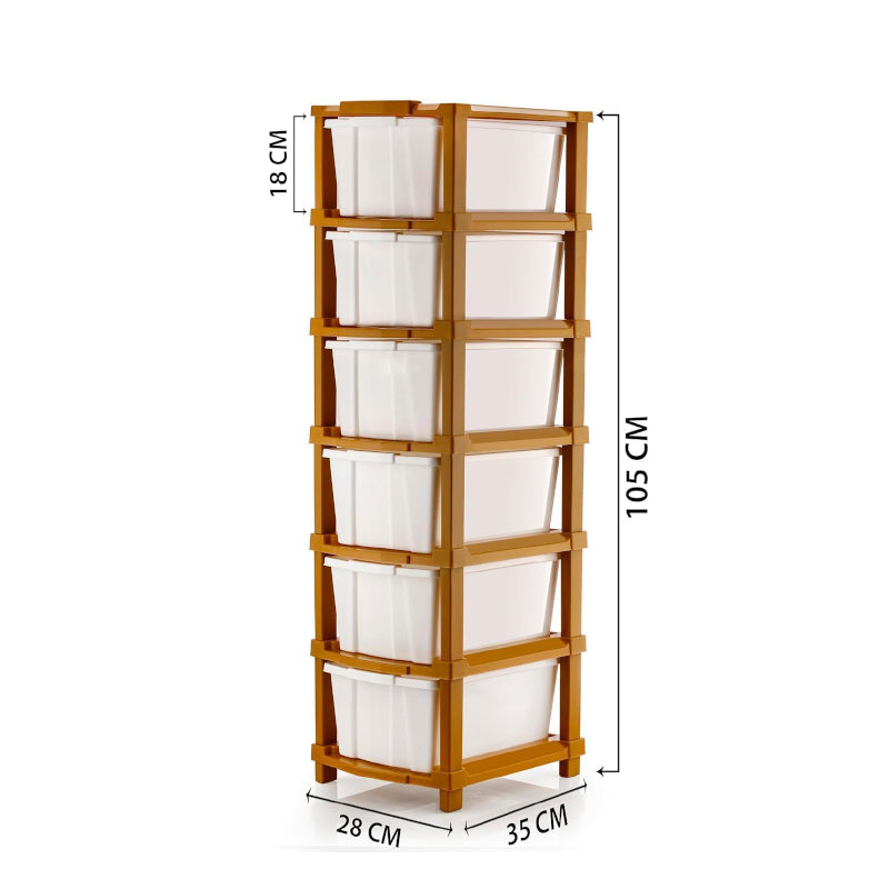 Buy Space Saver Storage Rack - Six-Tier Racks from Vaaree