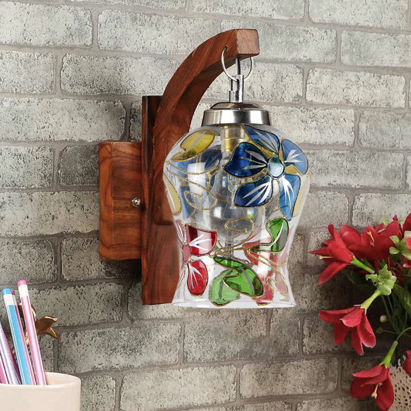 Wall Lamp - Fumo Floral Mosaic Wall Lamp