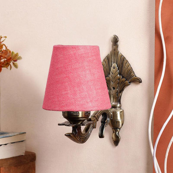 Buy Magda Masique Conical Wall Lamp - Pink Wall Lamp from Vaaree