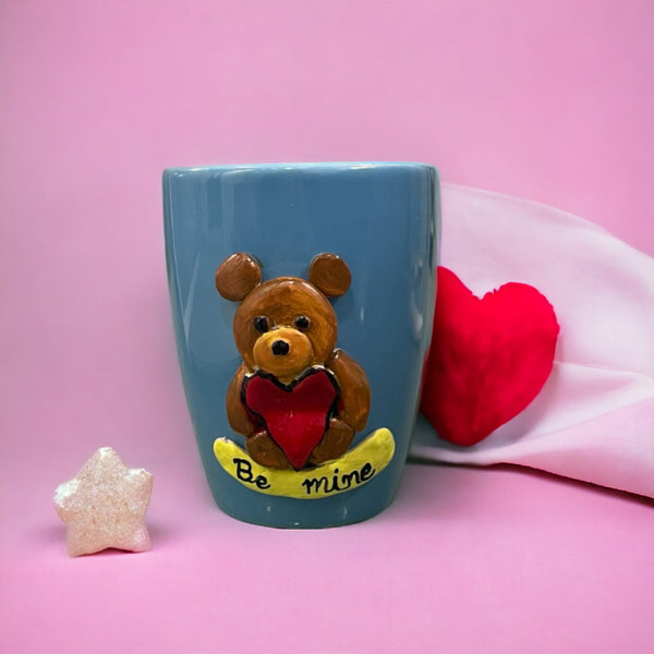 Mug & Tea Cup - Teddy Brew Ceramic Mug - 330 ML