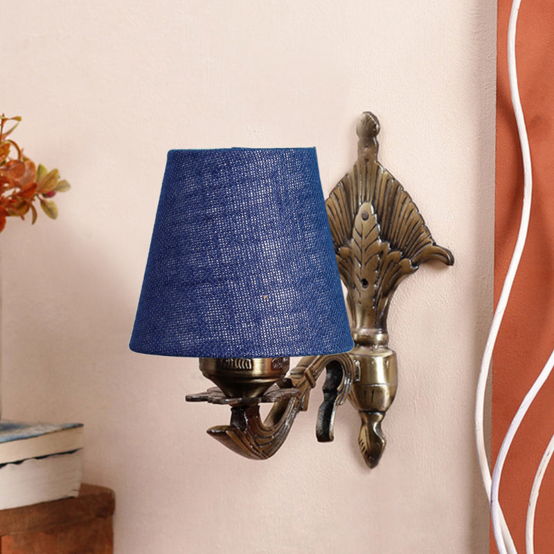 Wall Lamp - Magda Masique Conical Wall Lamp - Blue