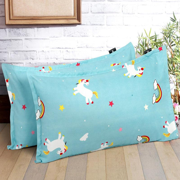 Buy Unicorn Charm Pillow Cover - Set Of Two Pillow Covers from Vaaree