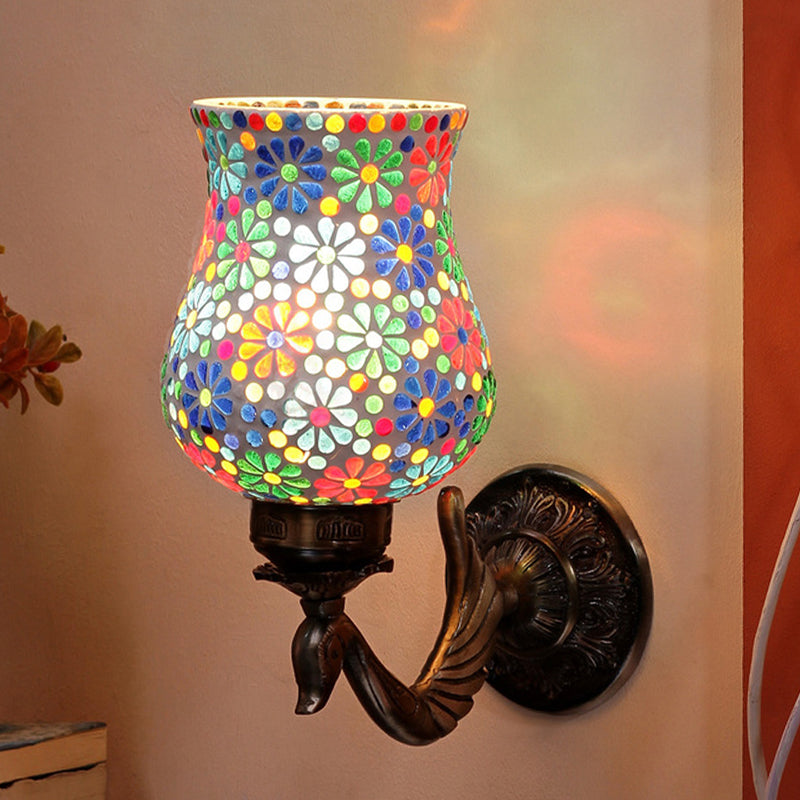 Wall Lamp - Ervo Retro Mosaic Wall Lamp