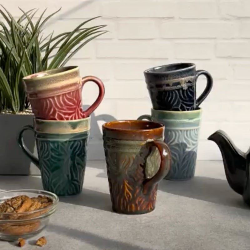 Mug & Tea Cup - Daphne Mug - Set Of Five