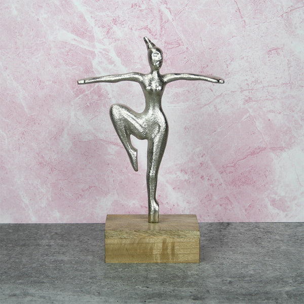 Prima Ballerina Showpiece - Silver