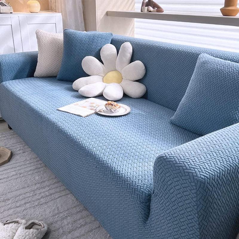 Buy Romo Sofa Cover - Blue Sofa Cover from Vaaree