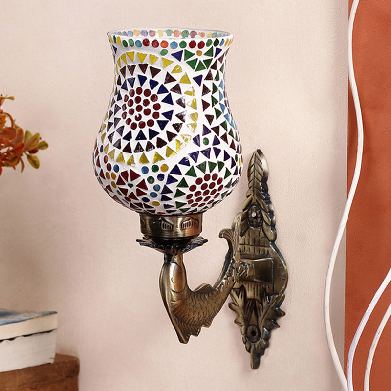 Wall Lamp - Mandala Ziada Mosaic Wall Lamp