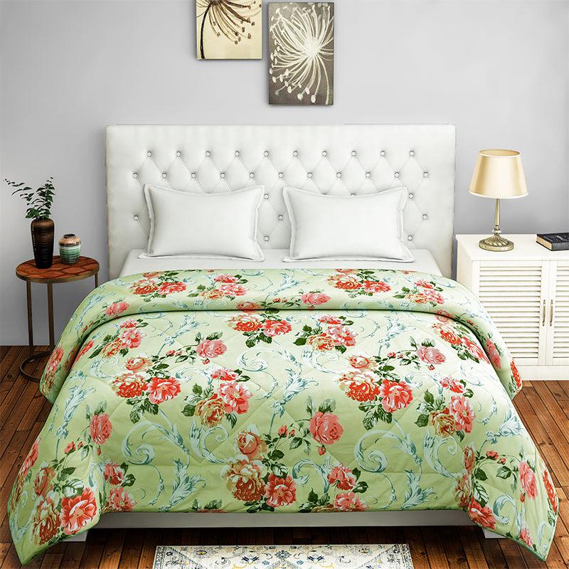 Buy Clarence Floral Comforter Comforters & AC Quilts from Vaaree