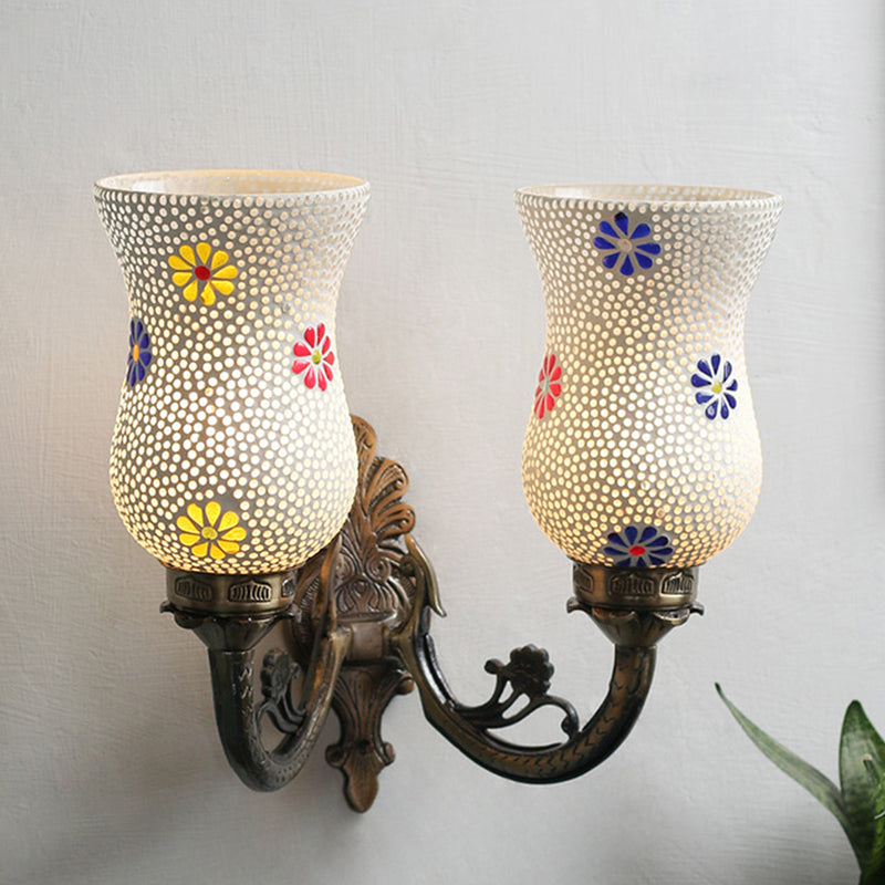 Wall Lamp - Adva Twinner Mosaic Wall Lamp